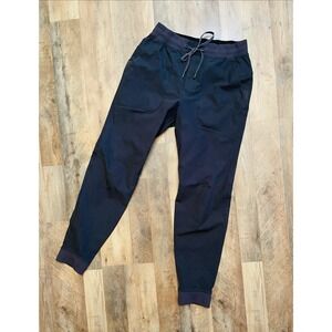 Lululemon ABC Jogger Pant Men's Medium M Black Warpstreme Performance Drawstring